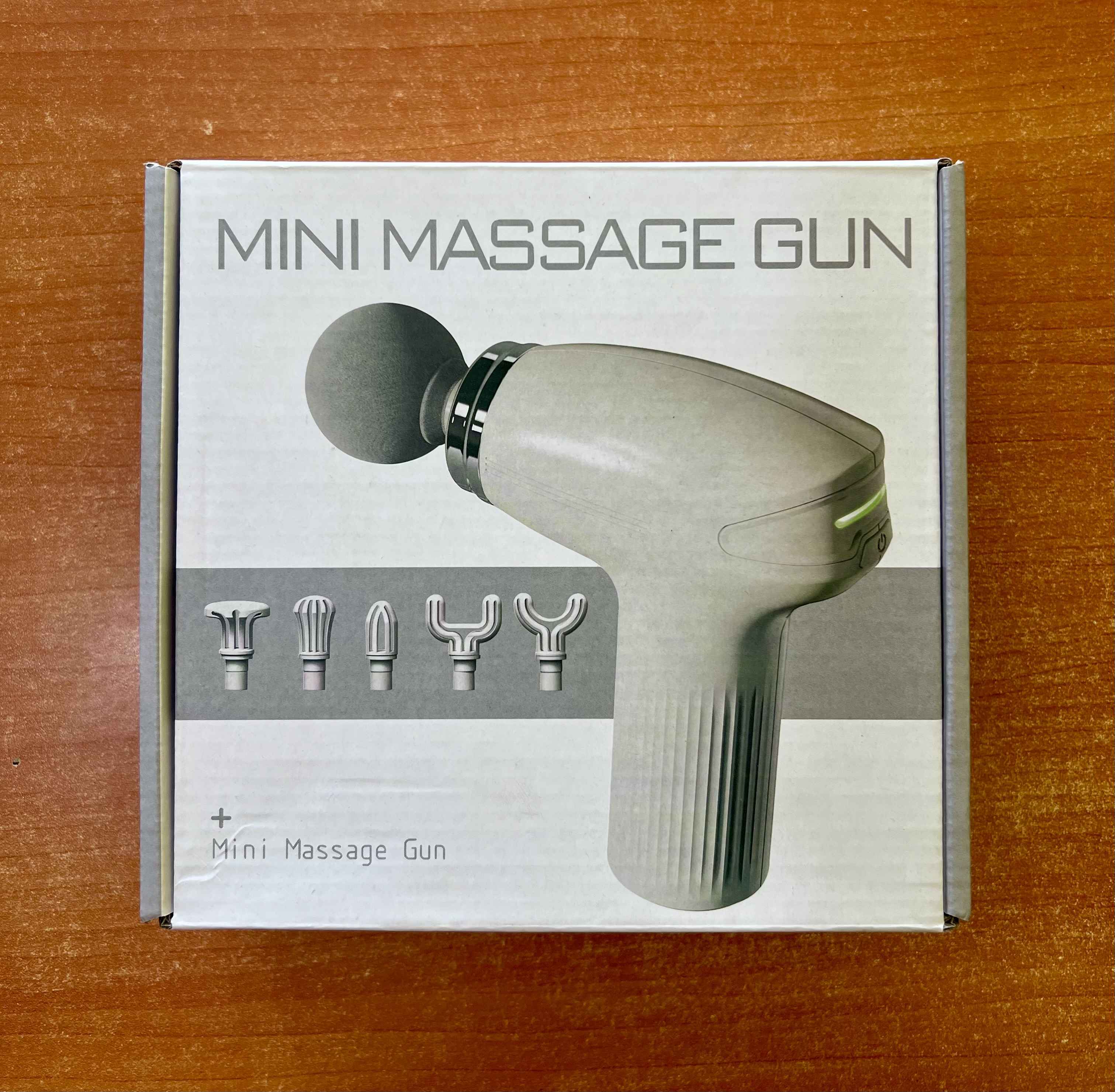 Powerful Mini Fascia Massage Gun With 6 Heads || MG-M1