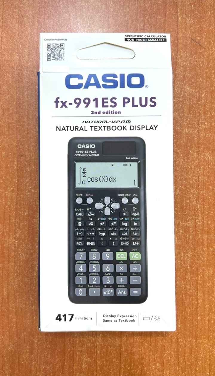 Casio FX-991ES PLUS 2 Scientific Calculator With 417FN