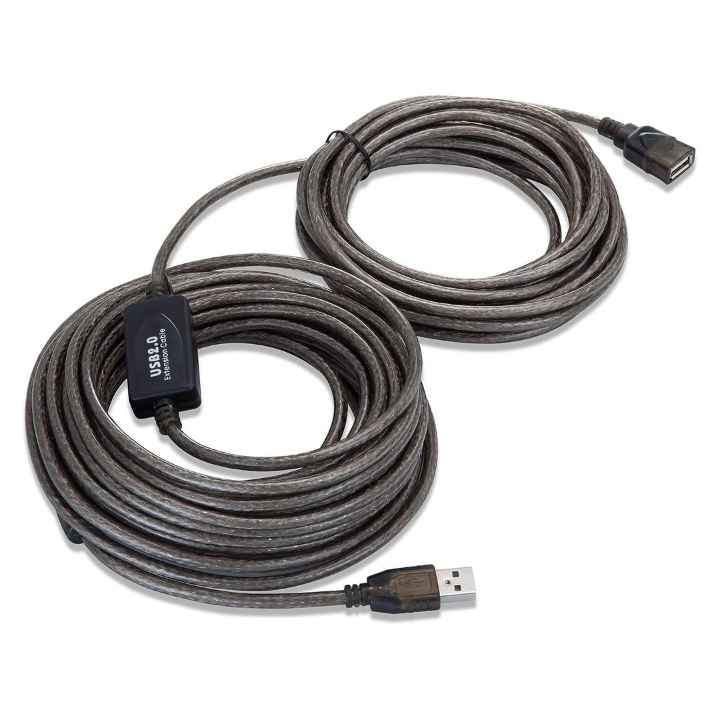 USB 2.0 Active Extension Cable (Male to Female)Highspeed 20M