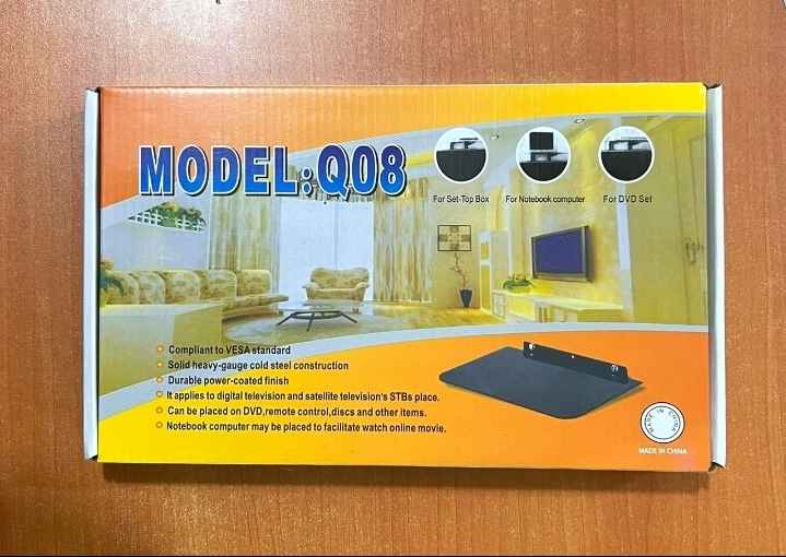 DVD Wall Mount 360mm Single Shelf DVD Wall Rack - Q08