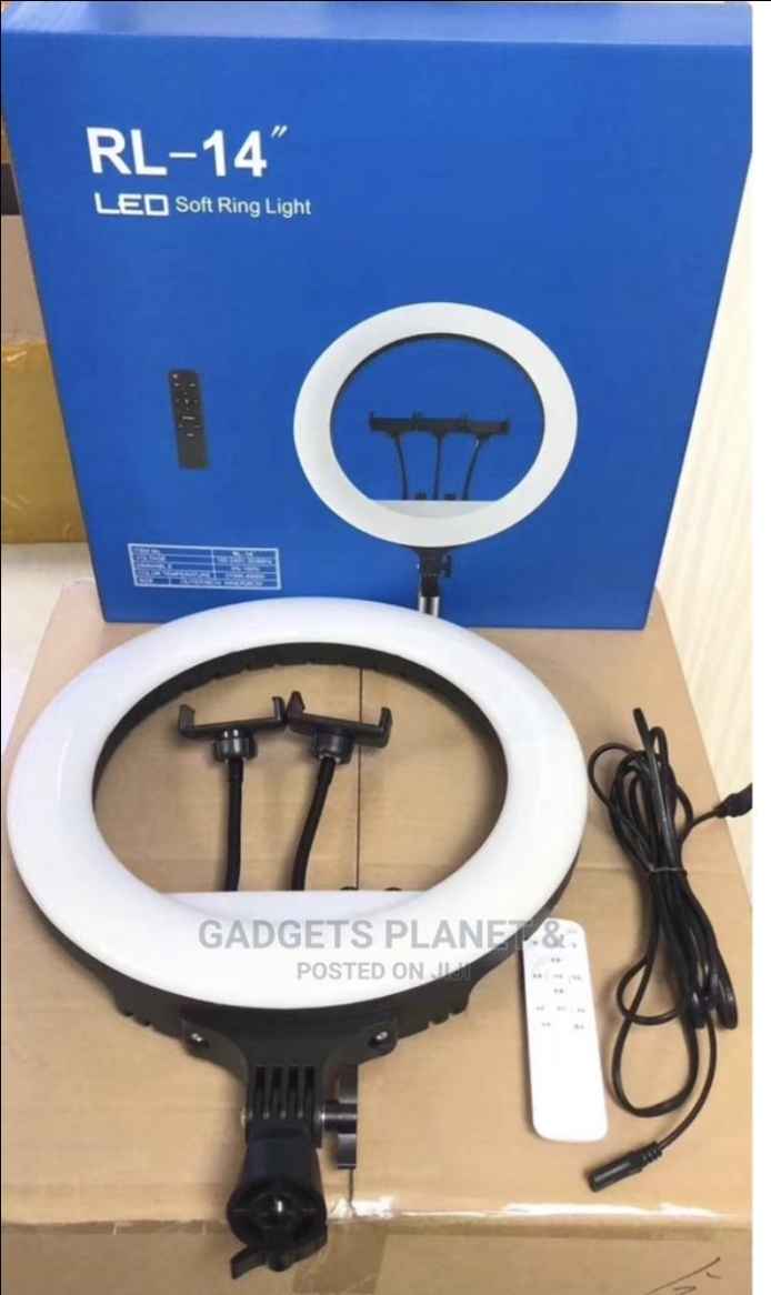 Led Fill Ring Light With Remote Cont. And Tripod Stand - 18”