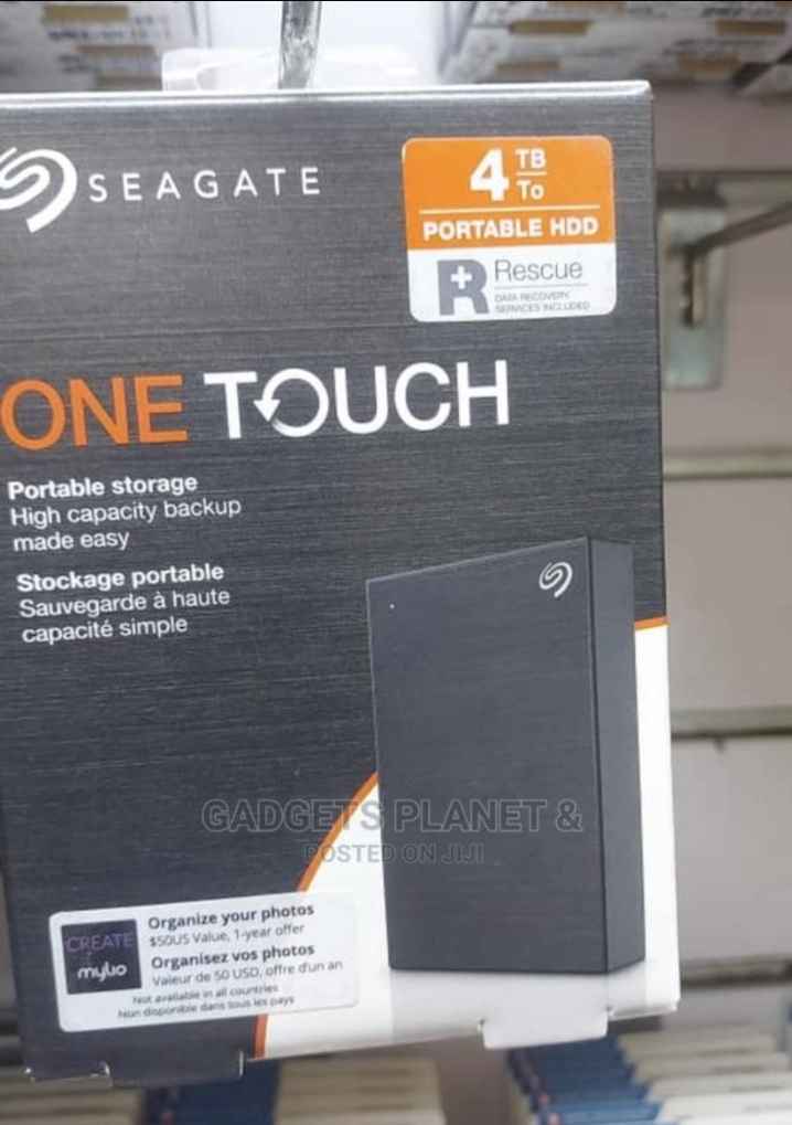 Seagate One Touch 4 Terabyte External Hard Drive