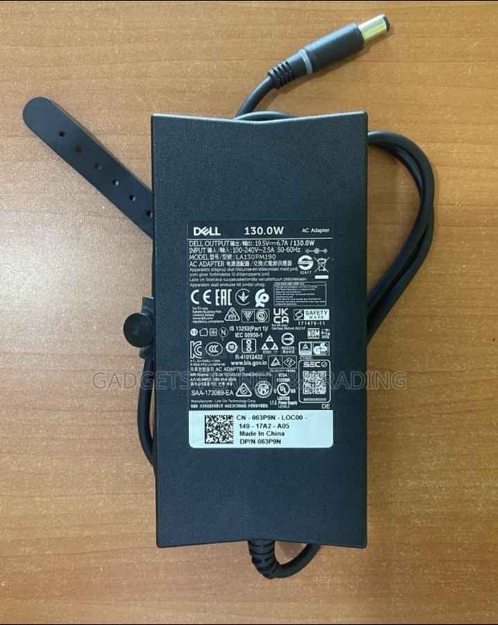 Dell LA130PM190 - 130W 19.5V 6.7A 5mm Smart Tip AC Adapter