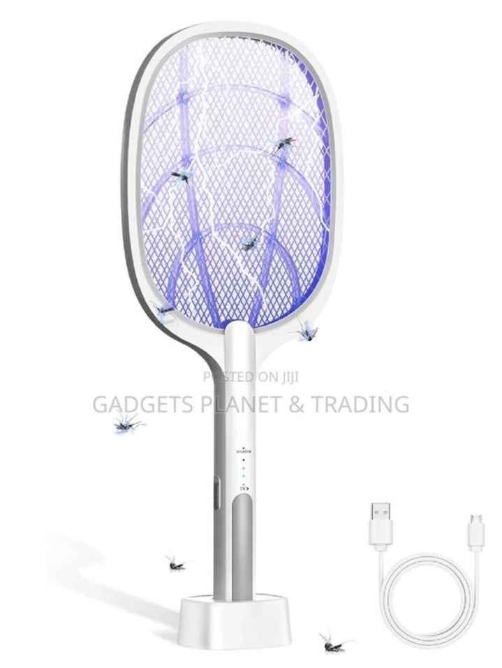 Dual-Use Electric Mosquito Swatter 400mah Battery Chargeable