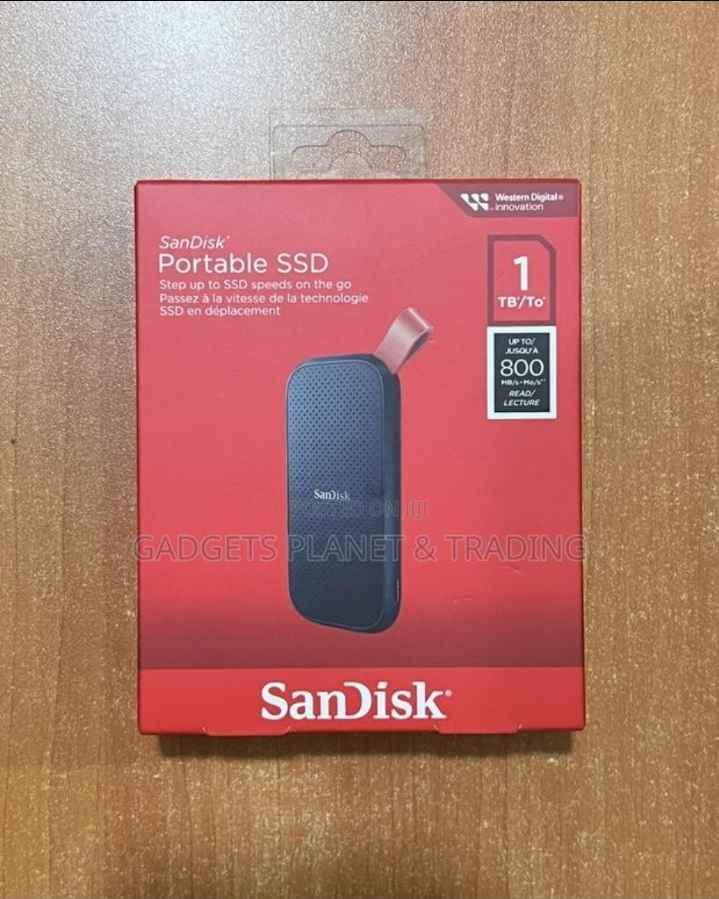 Sandisk Portable SSD (800mbps) - 1TB