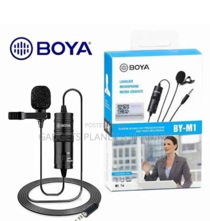 Boya by-M1 Omnidirectional Lavalier Microphone - By-M1