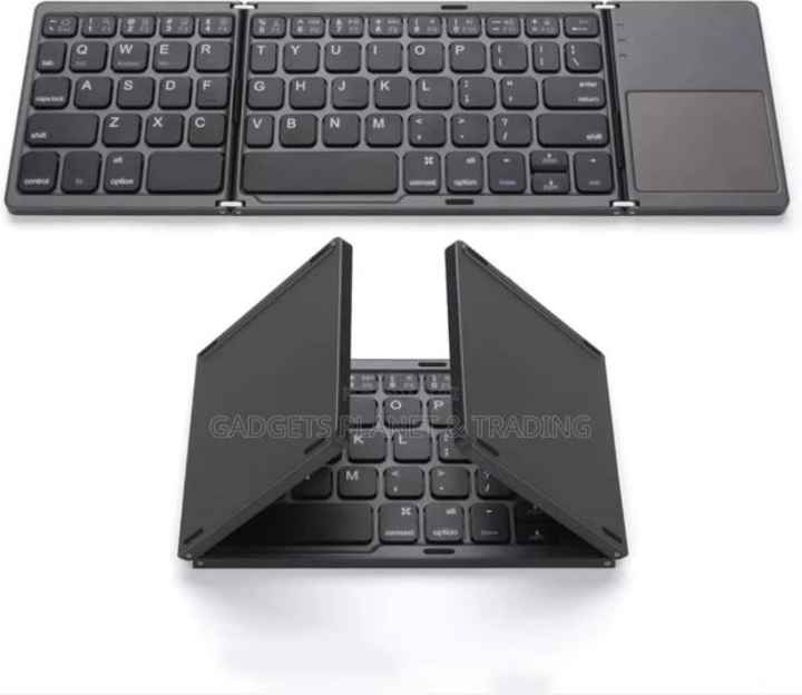 Vajra Foldable Bluetooth Wireless Keyboard + Touchpad | V11