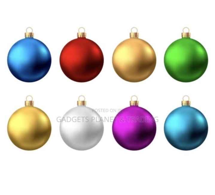 Colourful Balls for Christmas Trees - Large Small