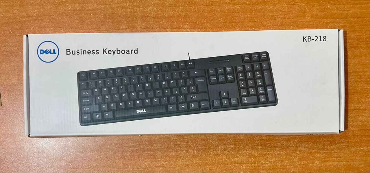 Dell Usb Wired Business Keyboard With Numeric Keys - Kb-218