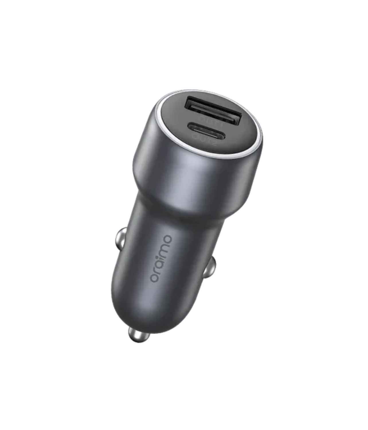 Oraimo Bullet48 SuperFast 2in1 Car Charger Usb-C & USB-A Port | OCC-73D